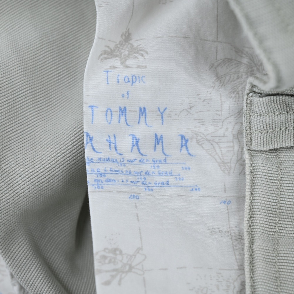 Tommy Bahama Key Grip Cargo Shorts 38 Gray Tencel Coastal Resort Casual Utility - Picture 9 of 16